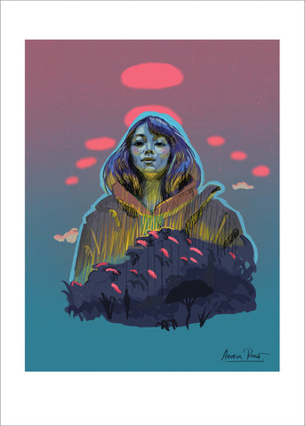 Montaña sagrada azul, 2020